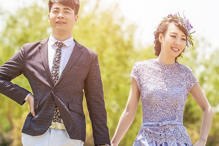 个性婚纱照