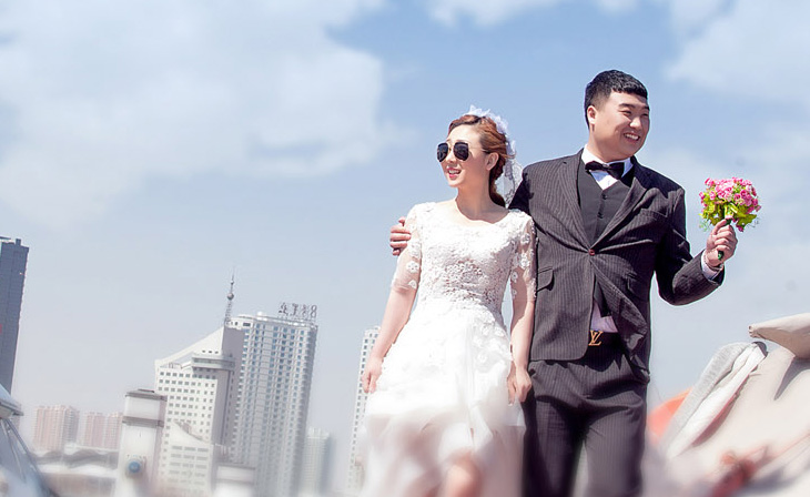 新潮婚纱照