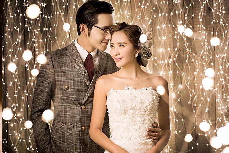 90后婚纱照